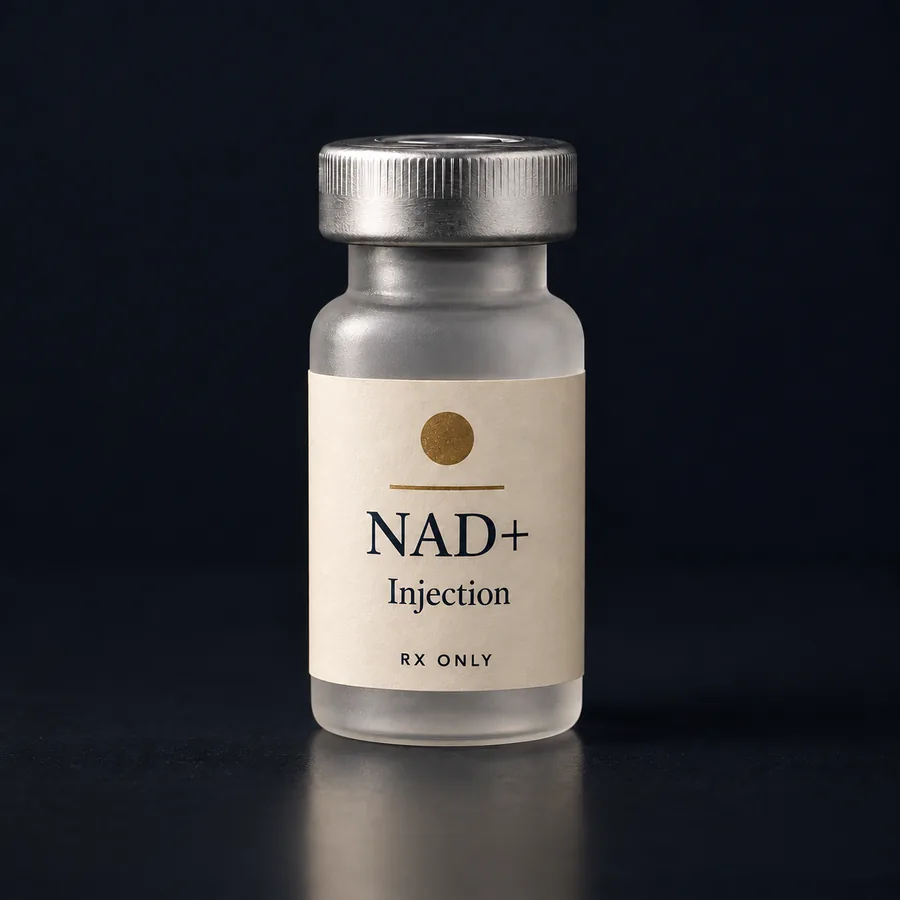 NAD+ injection vial
